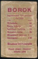1931 Kössler Richárd (Bp. VIII, Dobozi u. 23. - Magdolna u. sarok) reklám zsebnaptár. Bp., Franklin-...