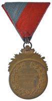 Berán Lajos (1883-1943) 1930. Női tenisz díjérem mellszalagon, hátoldalán "női vegyes 1930"...