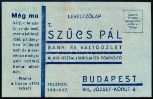 Osztálysorsjáték szórólapok, 3 db