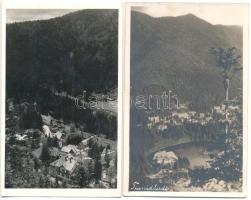 Tusnádfürdő, Baile Tusnad; 2 db régi képeslap / 2 pre-1945 postards