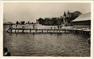 Palics-fürdő, Palic;strand részlet / beach