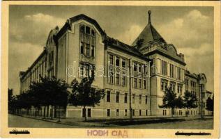 Újvidék, Novi Sad; leány gimnázium / girl school (EK)