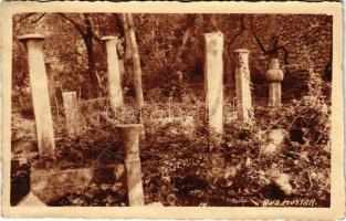 1915 Mostar, Török temető, sírkövek Turkish cemetery + K. und K. Milit. Post Mostar (EK)
