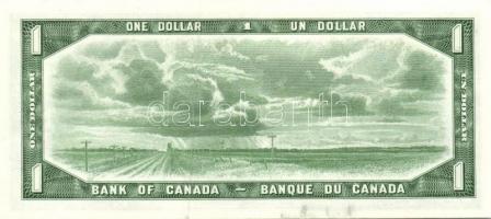Kanada 1954. 1$ + 1967. 1$ "Centennial" emlékkiadás T:I