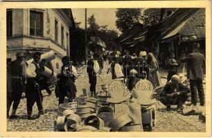 1939 Sarajevo, Na trgu / market square, vendors