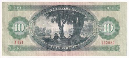 1975. 10Ft "A 121 102082" kissé felfelé tolódott nyomattal T:F apró szakadás a szélén, egy...