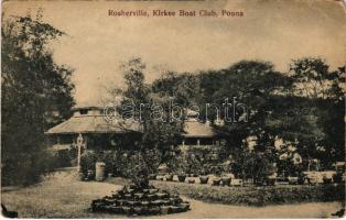 Pune, Poona; Rosherville, Kirkee Boat Club (EB)