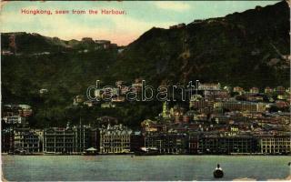 1912 Hong Kong, Hongkong seen from the Harbour (Rb)
