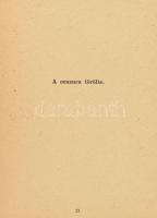 Vanczák János: Vér és vas. Versek és dalok. Bp., [1916.], Népszava. A borító Kóris Kálmán grafikus m...