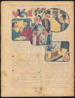 1943 Kincses Újság 2 db száma, kissé sérült, foltos