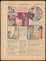 1943 Kincses Újság 2 db száma, kissé sérült, foltos