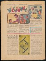 1943-1944 Kincses Újság 2 db száma, kissé sérült, foltos