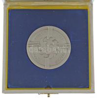 Vatikán 2000. "II. János Pál - 2000. évi jubileum" jelzett Ag emlékérem dísztokban, tanúsí...