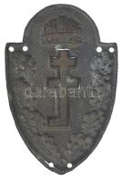 ~1930-1940. Fém levente felvarró (58x39mm) T:AU kis oxidáció