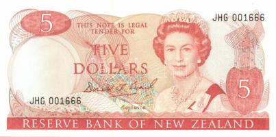 Új-Zéland 1985-89. 1$, 2$, 5$ T:I