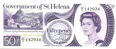 St.Helena 1976. 50p, 5Ł + 1981. 1Ł T:I R!