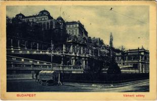 1911 Budapest I. Királyi vár, Várkerti sétány (EM)