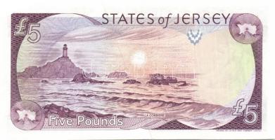 Jersey 1989. 1Ł, 5Ł, 10Ł T:I