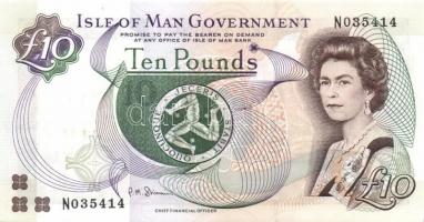 Man-sziget 1983. 1Ł, 10Ł T:I