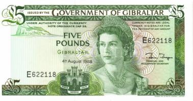 Gibraltár 1988. 1Ł, 5Ł T:I