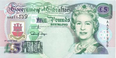 Gibraltár 1995. 5Ł, 10Ł T:I