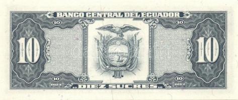 Ecuador 1986-94. 5S, 10S (3x) klf évszám vagy aláírás, 20S (2x) klf aláírás, 50S, 100S (3x) klf évsz...
