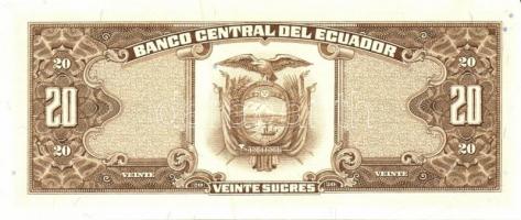 Ecuador 1986-94. 5S, 10S (3x) klf évszám vagy aláírás, 20S (2x) klf aláírás, 50S, 100S (3x) klf évsz...