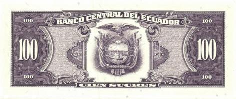 Ecuador 1986-94. 5S, 10S (3x) klf évszám vagy aláírás, 20S (2x) klf aláírás, 50S, 100S (3x) klf évsz...