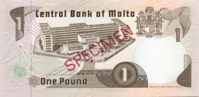 Málta 1979. 1Ł, 5Ł, 10Ł "SPECIMEN" komplett sor T:I