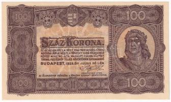 1923. 100K nyomdahely-megjelölés nélkül T:AU Adamo K30