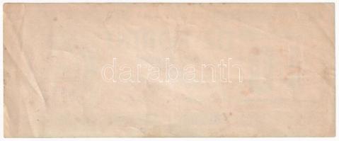 ~1980. "SZÖVKÖNYV" utalvány 10Ft értékű könyvre T:XF apró beszakadás