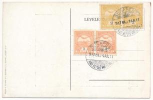 Lányi Antal magyar katonai pilóta repül / Hungarian military pilot in the air + "1917 Budapest ...