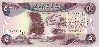 Irak 1982-90. 1D, 5D, 25D 2klf db T:I Összesen 4klf db!