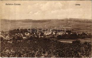 1942 Balatoncsicsó, látkép a templommal (fl)