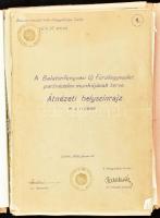 1936-1950 Balaton helytörténeti gyűjtemény: a Balatoni kikötők m. kir. felügyelősége (Siófok) részle...