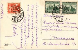 1928 Kisszeben, Sabinov; Kegyesrendiek templom. Möller István és Károly építészek levele / Piar kost...