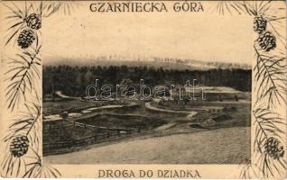 1915 Czarniecka Góra, Droga do Dziadka. Art Nouveau + K.u.k. Reservespital Stryj