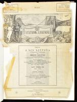 1913 Századok Legendái. 1913. január. Bródy Sándor: A női szépség. Papírkötésben, kissé sérült gerin...