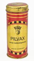 Pilvax szivarkülönlegesség retro reklámos fém doboz fedéllel, szivar nélkül, apró kopásnyomokkal, m: 15 cm