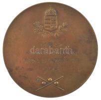1937. kétoldalas bronz díjérem "M.B.Sz. Kramer Miksának Háromfalas Bajnokság 1937. I. díj"...