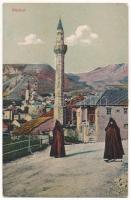 Mostar - 3 pre-1945 postcards