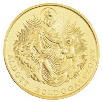 Fülöp Zoltán (1951-2004) ~2000. "Szent István felajánlása Máriának / Áldott Boldogasszony"...