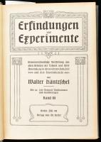 Walter Häntzschel: Erfindungen und Experiment I-III. Bände. Berlin,1905., W. Herlet. Német nyelven. ...