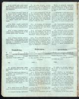 1849 Nagyszeben, Báró Wolgemuth Lajos katonai kormányzó és altábornagy által kiadott "utasítás ...