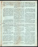 1849 Nagyszeben, Báró Wolgemuth Lajos katonai kormányzó és altábornagy által kiadott "utasítás ...