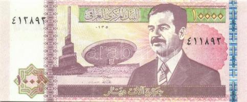 Irak 2001-2002. 25D, 100D, 250D (2x), 10.000D komplett sor! T:I