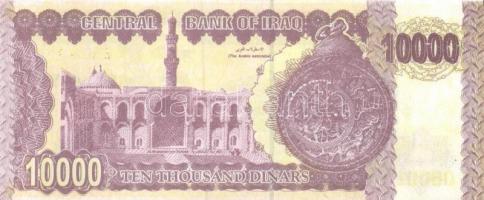 Irak 2001-2002. 25D, 100D, 250D (2x), 10.000D komplett sor! T:I
