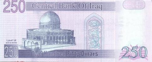 Irak 2001-2002. 25D, 100D, 250D (2x), 10.000D komplett sor! T:I