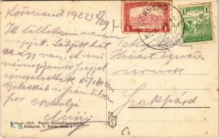 1922 Körmend, Herczeg Batthyány várkastély. Vasúti levelezőlapárusítás 1-1915