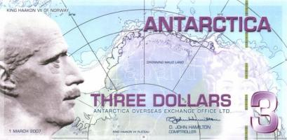Antarctica 2007. 1$, 3$ T:I